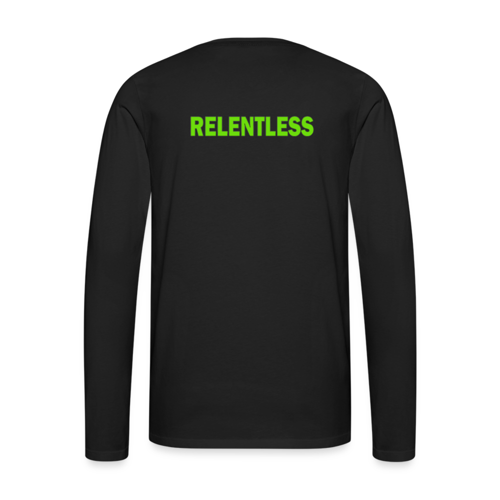 Men's Premium Long Sleeve T-Shirt - black