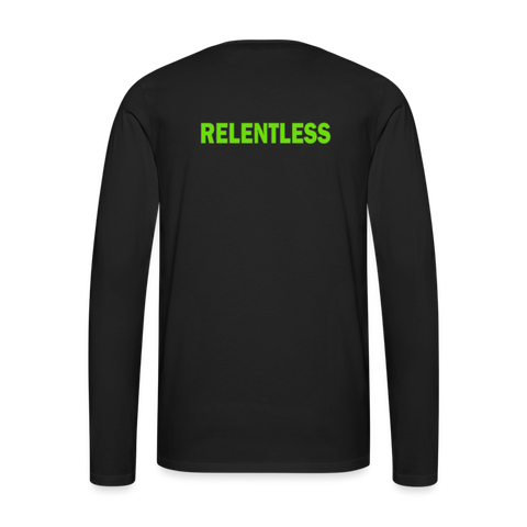 Men's Premium Long Sleeve T-Shirt - black